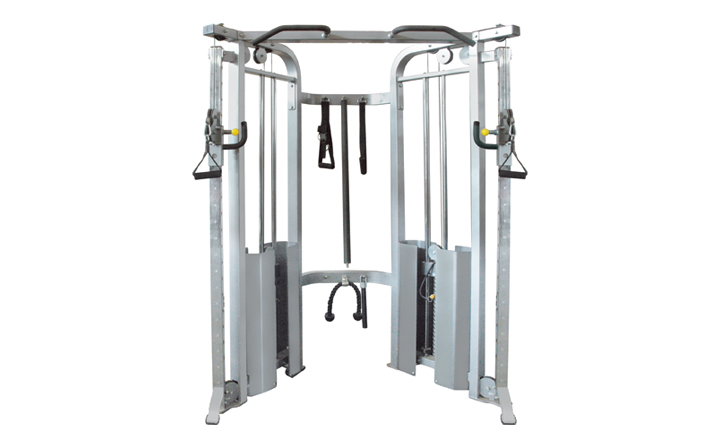 可调式双滑轮多功能训练器